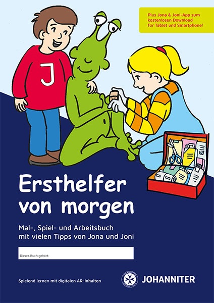 Buch - Mit Jona und Joni zum „Ersthelfer von morgen“